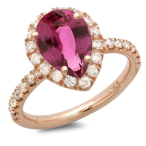 PMI 14R@3.50 30RD1@0.77 1PSAP@2.15 PINK SAPPHIRE RING