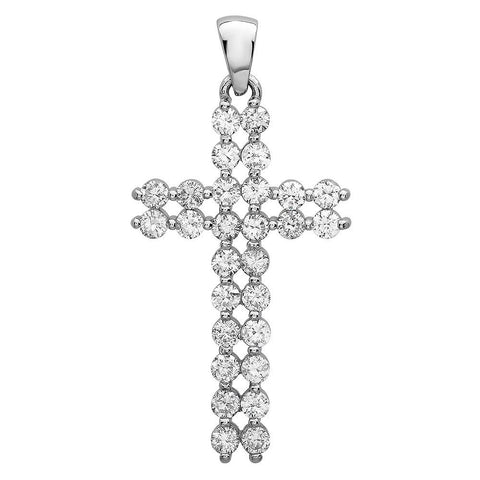 PMI 14W@2.40 28RD1@1.20 CROSS PENDANT