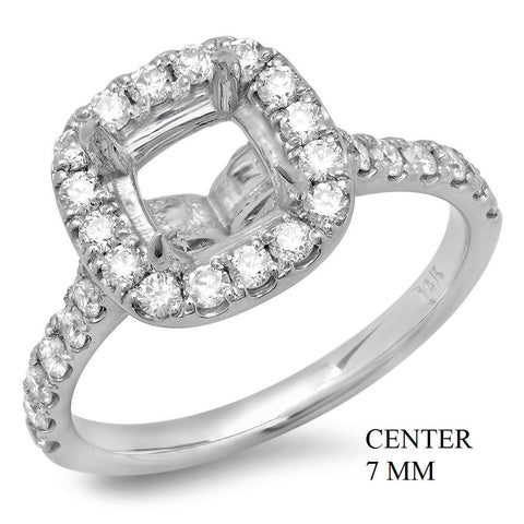 PMI 14W@3.40 30RD1@0.61 7MM CUSHION HALO