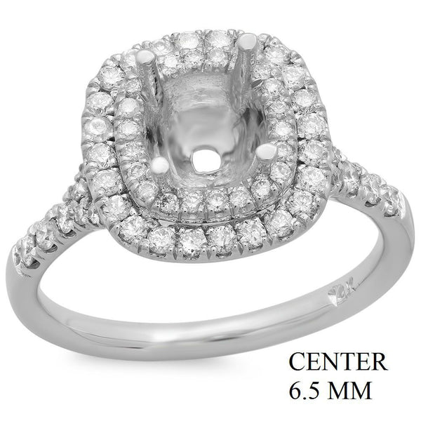 PMI 14W@4.7 64RD1@0.56 6.5MM CUSHION DOUBLE HALO