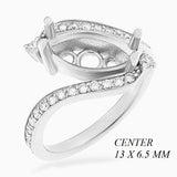 PMI 14W@5.20 32RD2@0.48 13X6.5MM MARQUISE